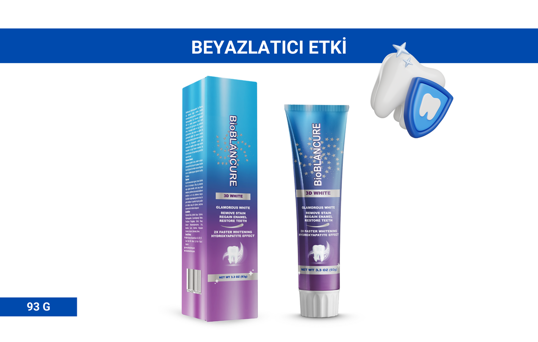 Hidroksiapatit etkisiyle beyaz dişlere ulaşın.