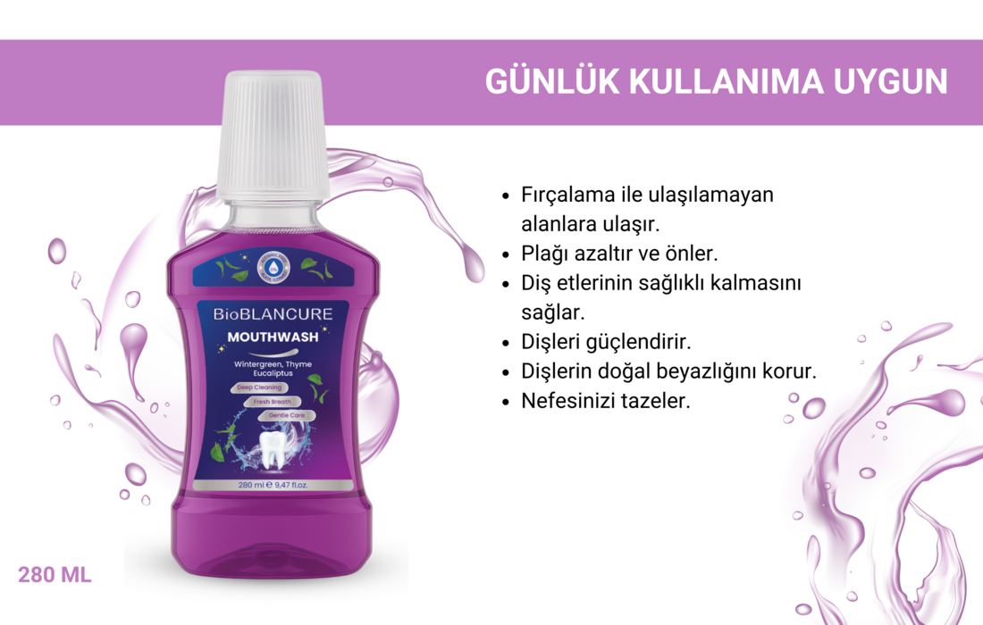 Tüm aile için etkili diş bakımı.