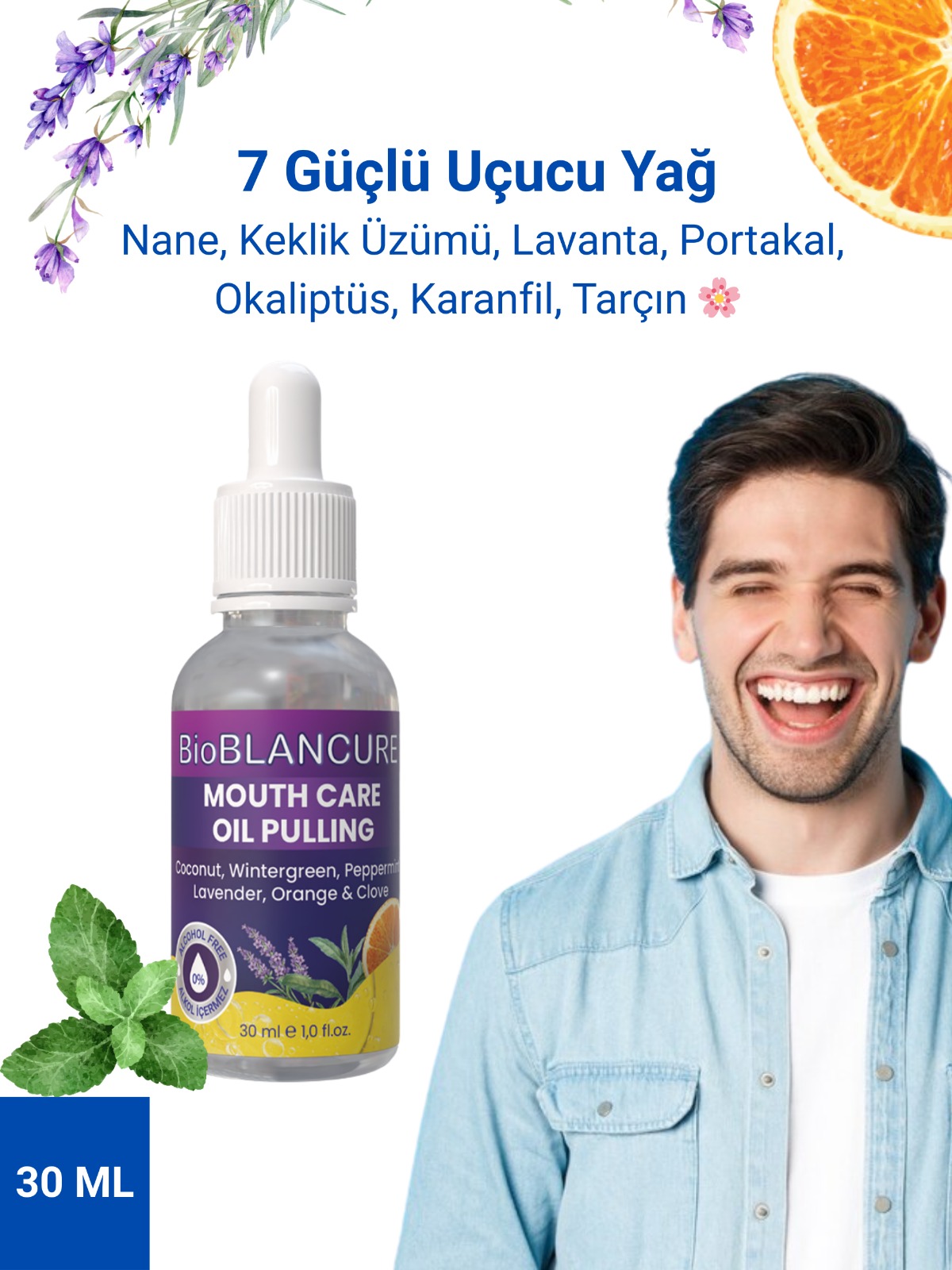 Bitkisel Ağız Bakım Yağı